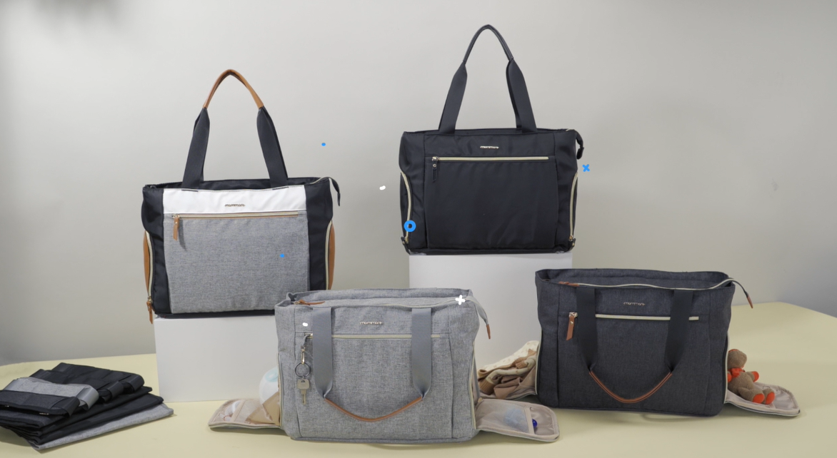 Amazon.com: mommore Breast Pump Bag Diaper Tote Bag with 15 Inch
